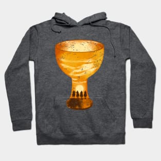 The Cup of a Carpenter distressed Hoodie